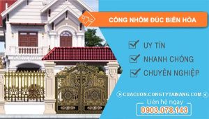 Cổng Nhôm Đúc tại Biên Hòa