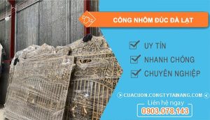 Cổng Nhôm Đúc tại Đà Lạt