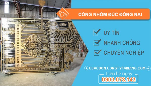 Cổng Nhôm Đúc Tại Đồng Nai