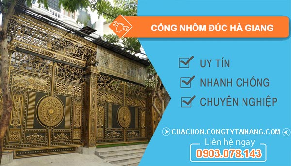 Cổng Nhôm Đúc tại Hà Giang