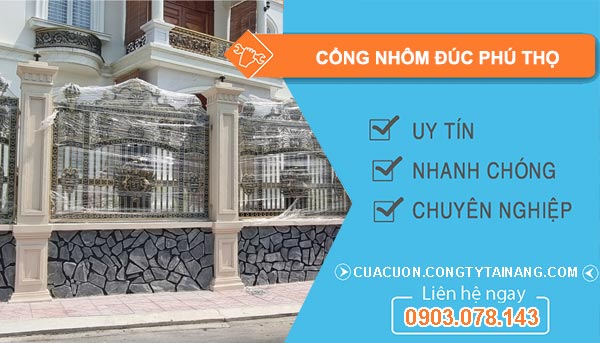 Cổng Nhôm Đúc tại Phú Thọ