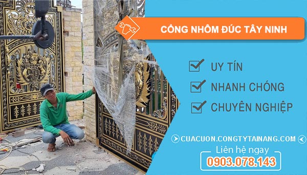 Cổng Nhôm Đúc tại Tây Ninh