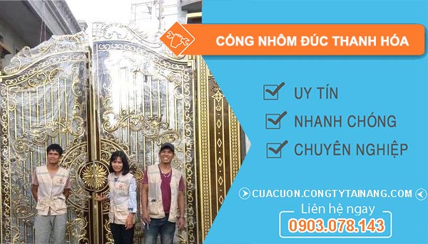 Cổng Nhôm Đúc tại Thanh Hóa