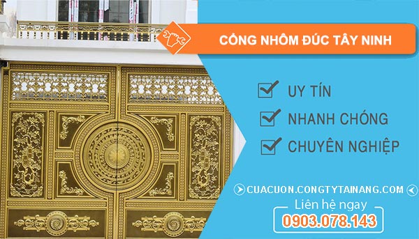 Cổng Nhôm Đúc Tây Ninh