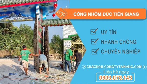 Cổng Nhôm Đúc Tiền Giang