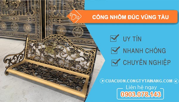 Cổng Nhôm Đúc Vũng Tàu