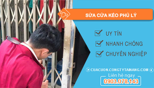 Sửa Cửa Kéo Phủ Lý