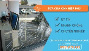 sửa cửa kính hiệp phú