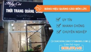 Thợ Bảng Hiệu Quảng Cáo Bến Lức