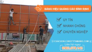Thợ Bảng Hiệu Quảng Cáo Bình Định