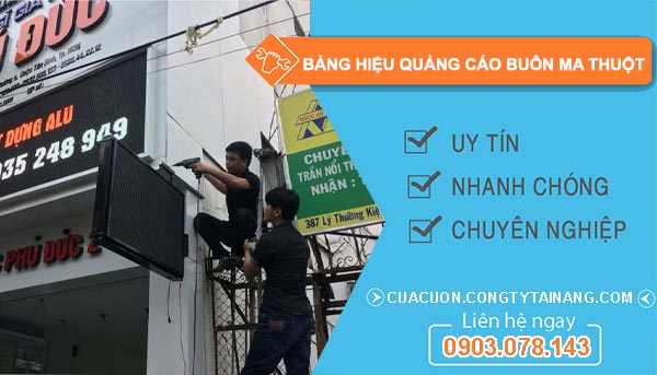 thợ Bảng Hiệu Quảng Cáo Buôn Ma Thuột