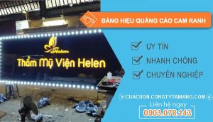 thợ Bảng Hiệu Quảng Cáo Cam Ranh