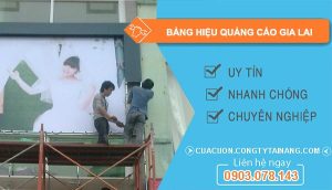 Thợ Bảng Hiệu Quảng Cáo Gia Lai
