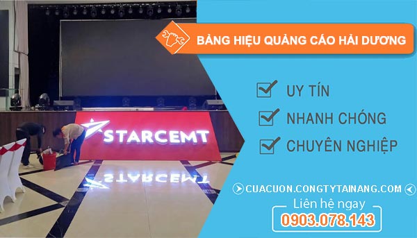Thợ Bảng Hiệu Quảng Cáo Hải Dương