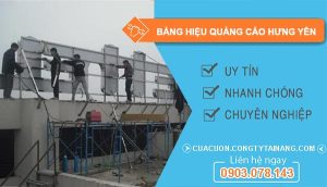 Thợ Bảng Hiệu Quảng Cáo Hưng Yên