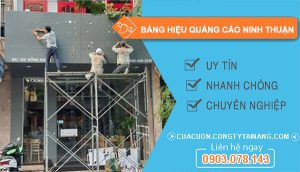 Thợ Bảng Hiệu Quảng Cáo Ninh Thuận