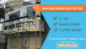 Thợ Bảng Hiệu Quảng Cáo Phú Thọ