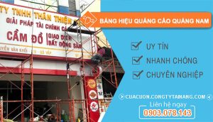 Thợ Bảng Hiệu Quảng Cáo Quảng Nam