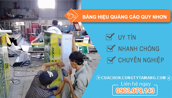 Thợ Bảng Hiệu Quảng Cáo Quy Nhơn