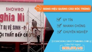 thợ Bảng Hiệu Quảng Cáo Sóc Trăng