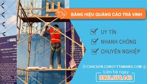 Thợ Bảng Hiệu Quảng Cáo Trà Vinh