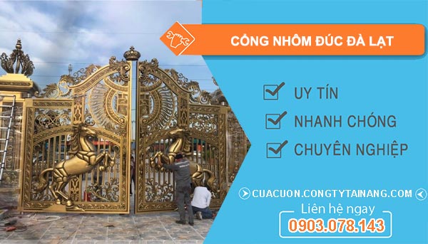 thợ Cổng Nhôm Đúc Đà Lạt