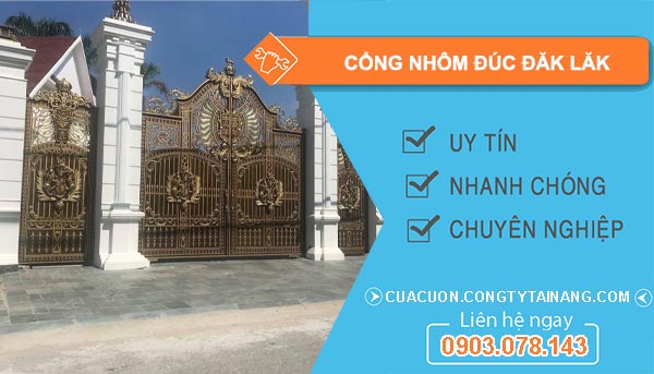 thợ cổng nhôm đúc đắk lắk