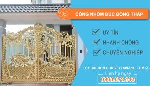 thợ Cổng Nhôm Đúc Đồng Tháp