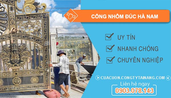 Thợ Cổng Nhôm Đúc Hà Nam