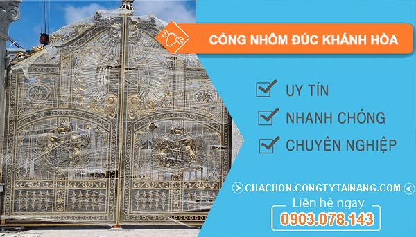 Thợ Cổng Nhôm Đúc Khánh Hòa