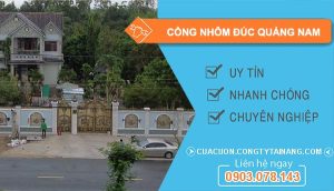 thợ cổng nhôm đúc quảng nam