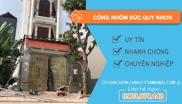 thợ Cổng Nhôm Đúc Quy Nhơn
