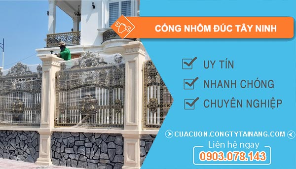 Thợ Cổng Nhôm Đúc Tây Ninh