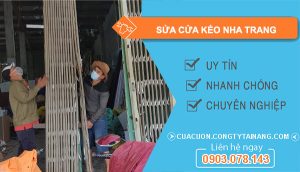 Thợ Sửa Cửa Kéo Nha Trang