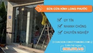 thợ sửa cửa kính long phước