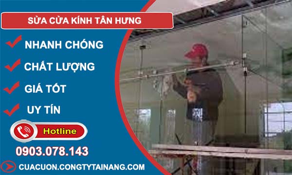 thợ sửa cửa kính tân hưng