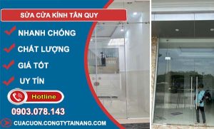 thợ sửa cửa kính tân quy