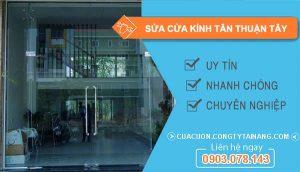 thợ sửa cửa kính tân thuận tây