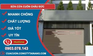 dịch vụ sửa cửa cuốn châu đức