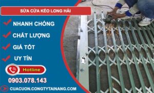 dịch vụ sửa cửa kéo long hải