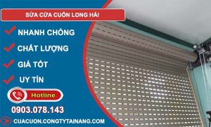 dịch vụ sửa cửa cuốn long hải