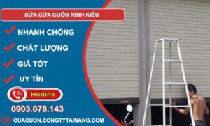 dịch vụ sửa cửa cuốn ninh kiều