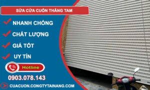 dịch vụ sửa cửa cuốn thắng tam