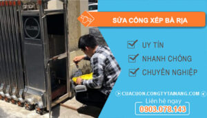 Sửa Cổng Xếp Bà Rịa