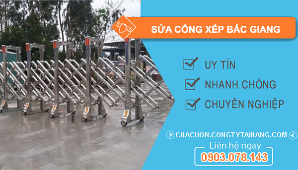 Sửa Cổng Xếp Bắc Giang