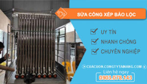 Sửa Cổng Xếp Bảo Lộc