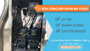Sửa Cổng Xếp Buôn Ma Thuột