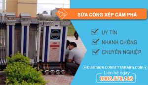 Sửa Cổng Xếp Cẩm Phả