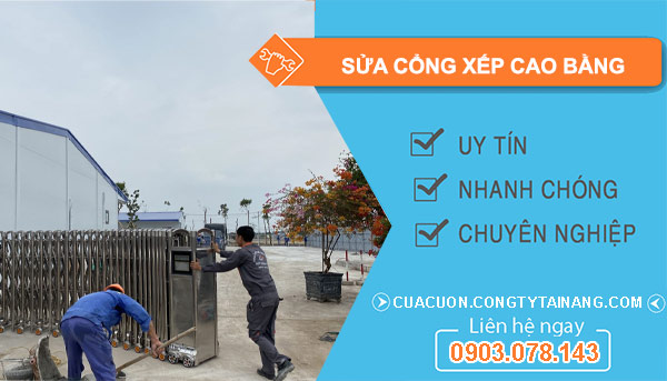 Sửa Cổng Xếp Cao Bằng