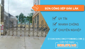 Sửa Cổng Xếp Đắk Lắk